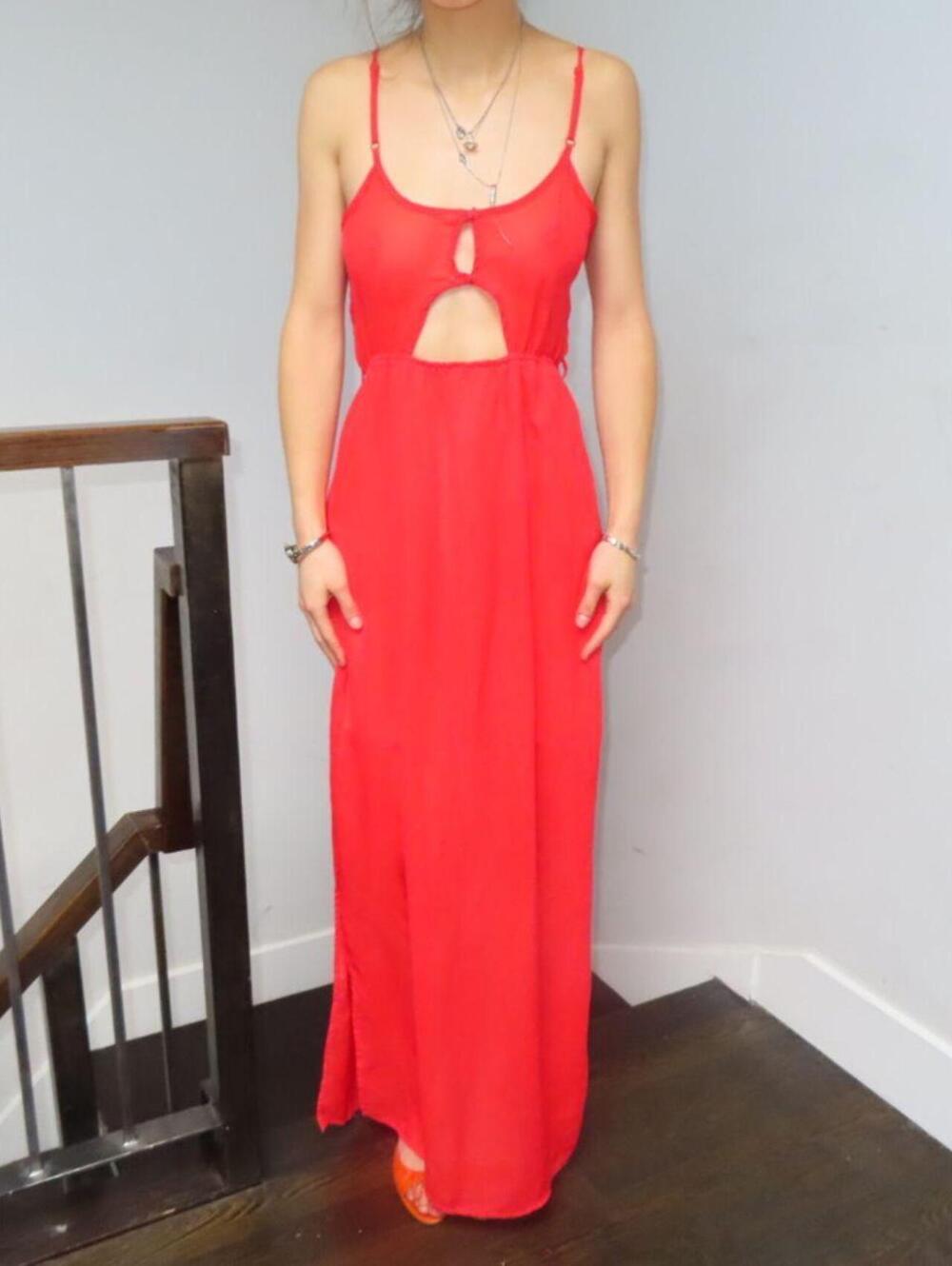 Women's Orange Dress
